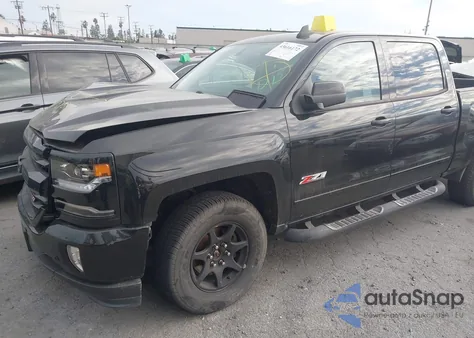 2017 Chevrolet Silverado 1500 2Lz из США, поврежденный, VIN 3GCUKSECXHG124794